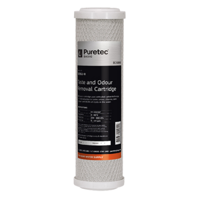 Extruded Carbon 10 inch 0.5 Micron Cartridge Puretec