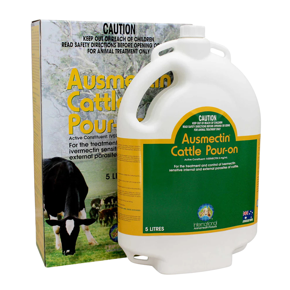 Ausmectin Cattle Pour On 5L IAH
