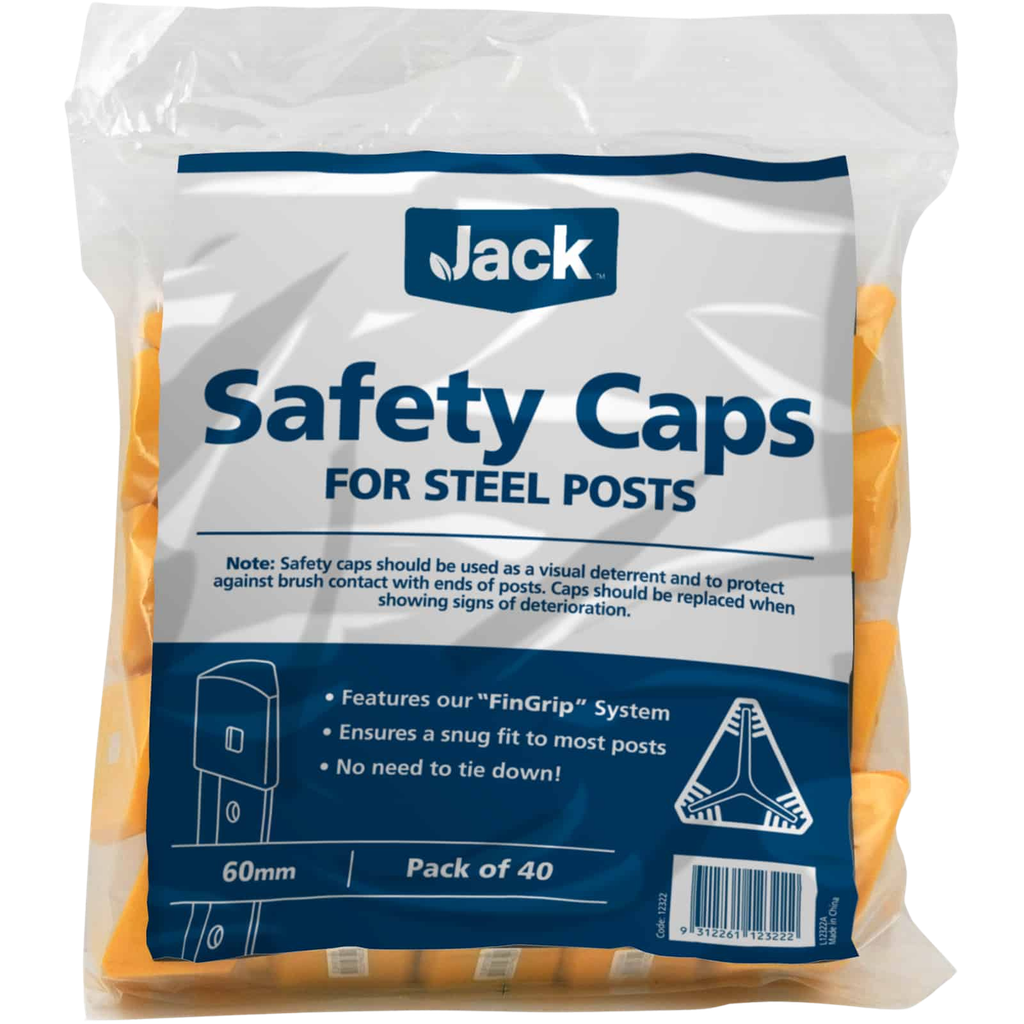 Post Cap Yellow Triangle 60mm Each Jack 12322