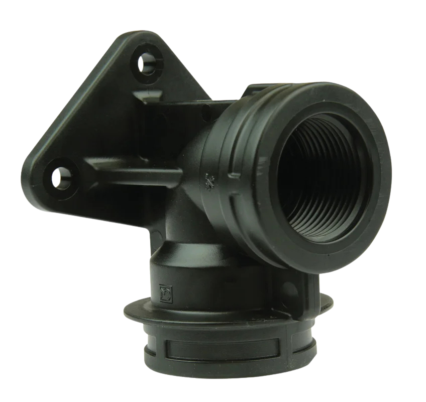 Threaded Wall Plate Elbow FI 3/4