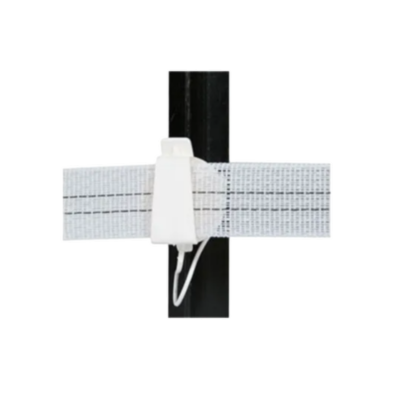 Insulator Steel Post 40mm Tape White G62814 Gallagher EA