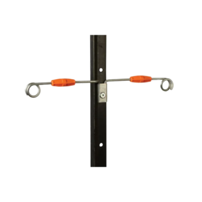 Double steel post offset lockset 160mm Live Tip EA SG202 Gallagher