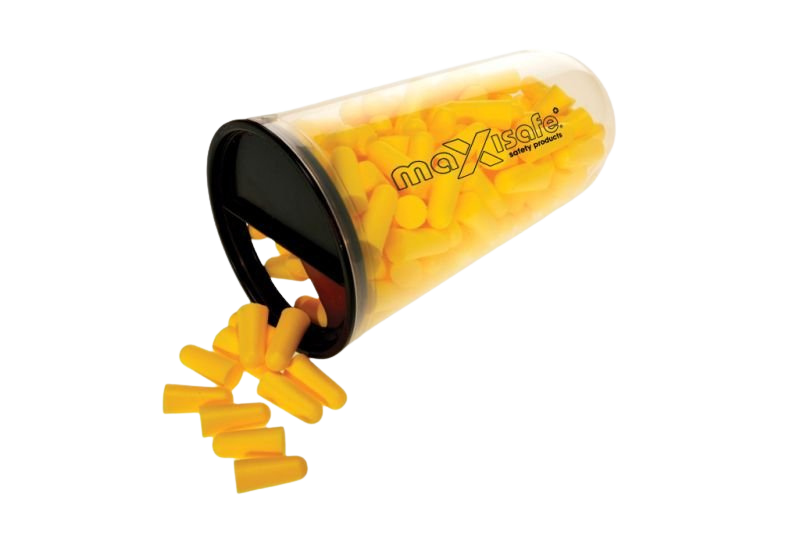 Maxiplug Uncorded Earplug Box of 100 Techware