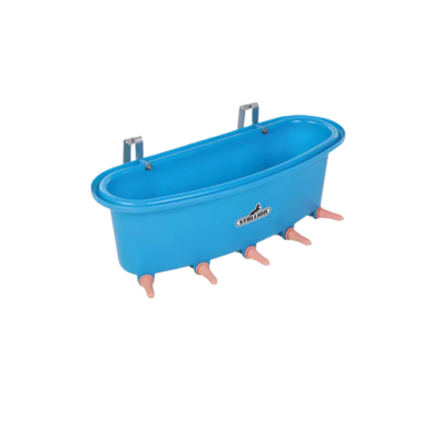 Stallion Calfateria 5 Teat 25L Oval Calf Feeder with Peach Teats