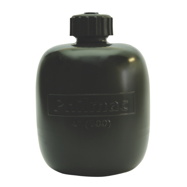 Float CW PL 4" (100) Black Philmac