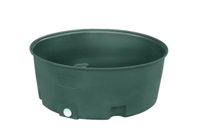 Trough 500L Green Without Float Valve Rapid Plas PTT10W