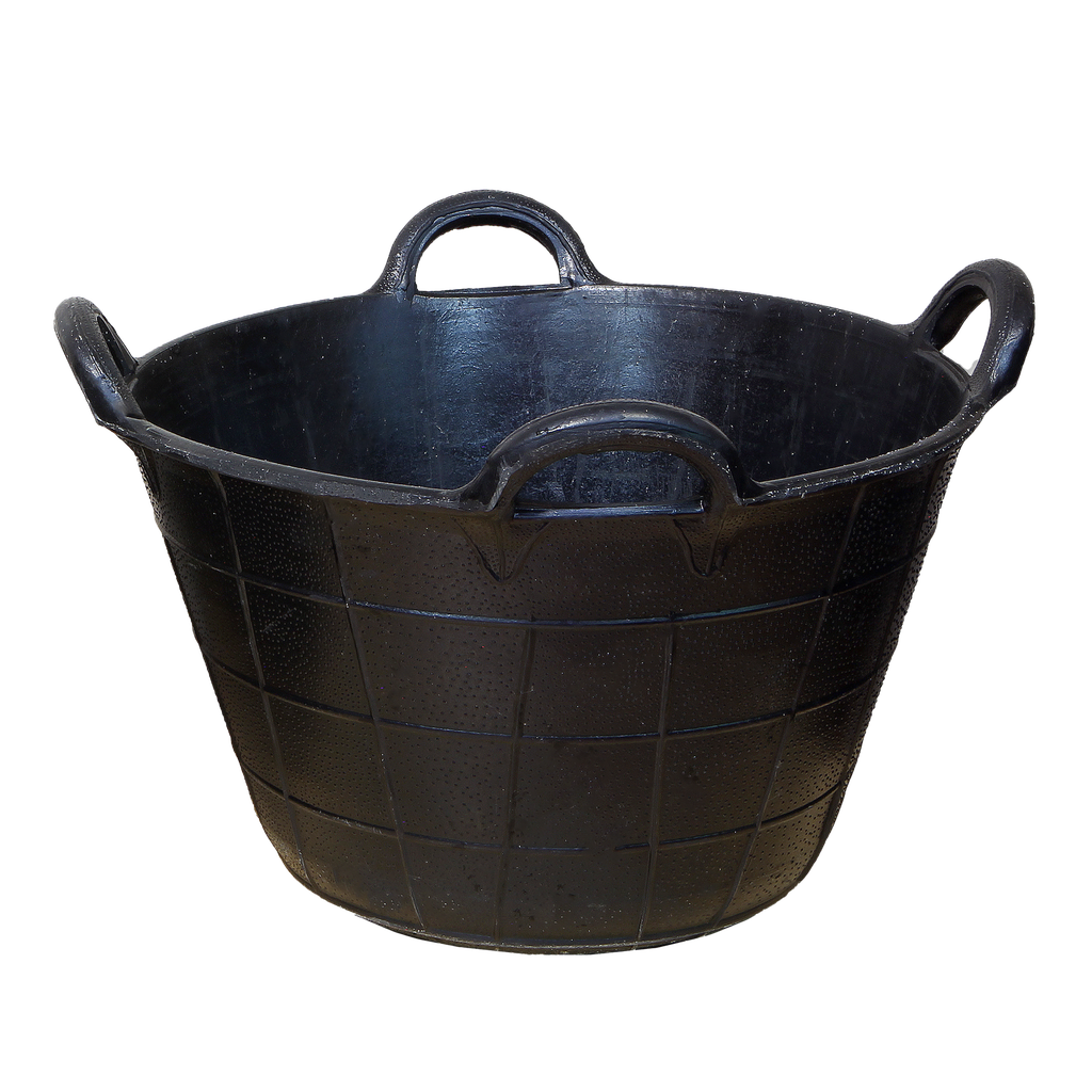 Rubber Feed Tub 4 Handle 40L