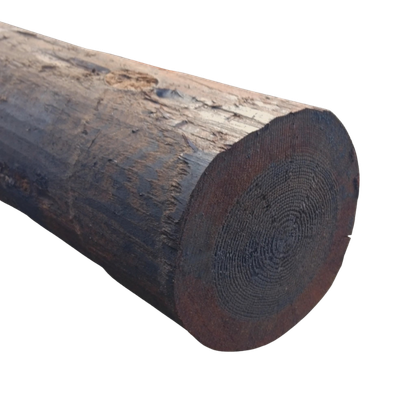 Timber Strainer Post Premium Class 1 2.4m 10-12" GREEN X 
