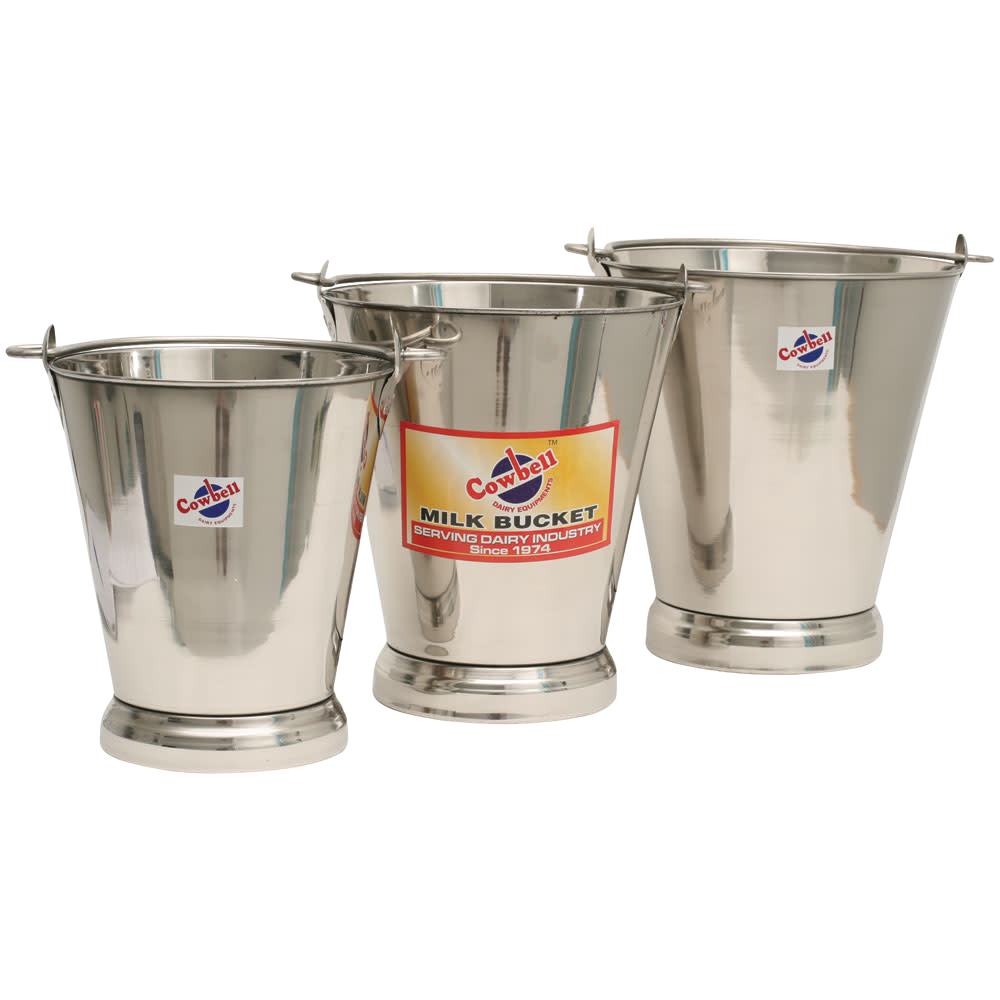 Bucket Stainless Cowbell 7 Litre