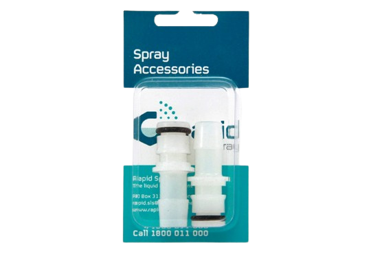 Rapid Spray Quick Attach 10mm Straight 2pk