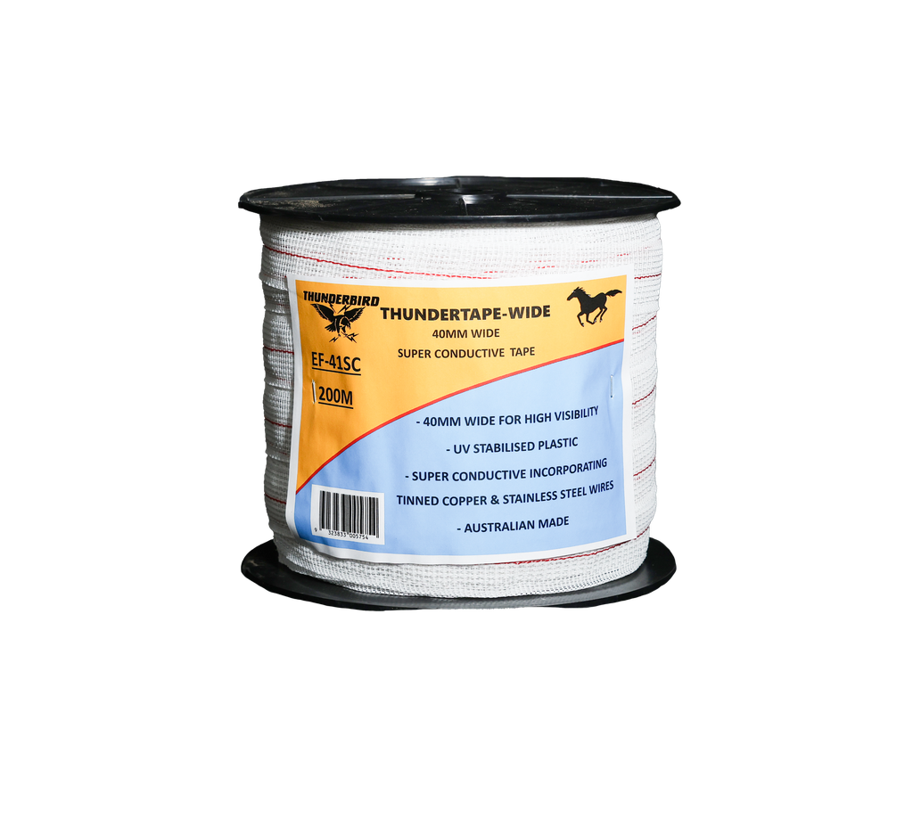 Poly Tape High Conductive 40mm x 200m EF41SC Thunderbird