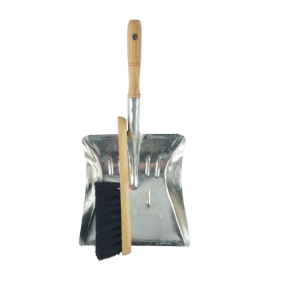 AgBoss Steel Dustpan And Brush
