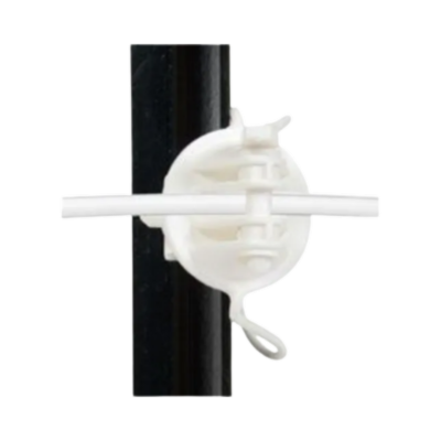 Insulator PinLock Wide Jaw Steel Post White G66314 Gallagher