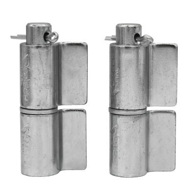 16mm Weld-On Hinge Set (2x Pin & Socket) Rotech