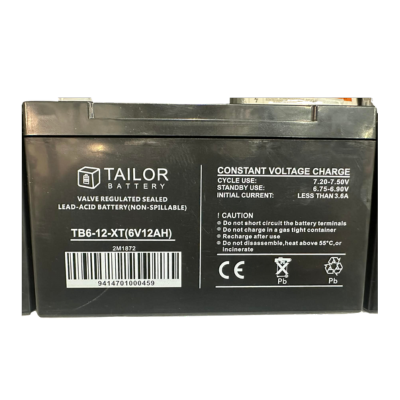 Battery 6V 12Ah Suit S40 (2M1872/TB6-12-XT)
