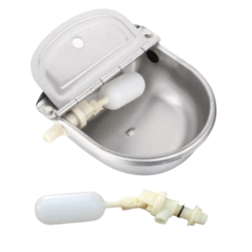 Water Bowl Drinker 2.5L Automatic Stainless Elite Pet