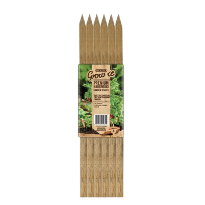 Hardwood Stake 12mm x 12mm x 900 6Pk