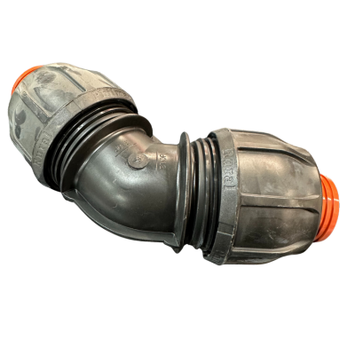 45 Degree Rural Elbow 1-1/4" Philmac