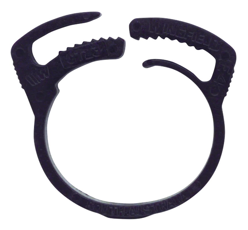 LD Polly Tube Clip Suit 25mm LDPE