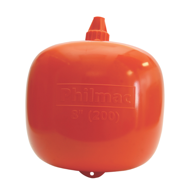 Float CW 9" (225) Orange Philmac
