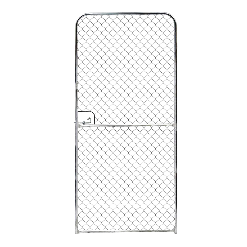 Chook Yard Gate 1800H x 900W 25nb KK Chain Mesh Gal