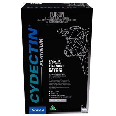 Cydectin Platinum LV Pour-On 2L inc Gun