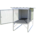 Aussie Box 1 Bay Dog Kennel FRP Floor