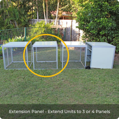 Aussie Chicken Tractor Extension Panel