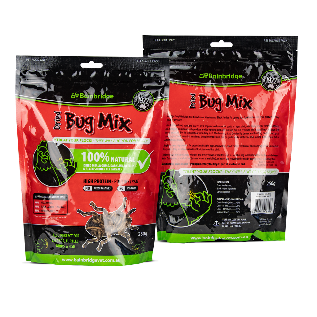 Freeze Dried Bug Mix 250g