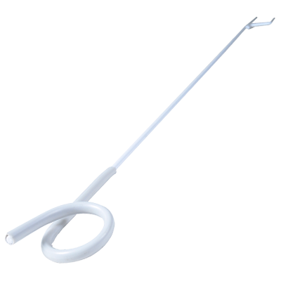 Treadin Pigtail Post 1050mm x 8mm White Nemtek EA