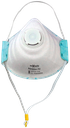 Dust Mask P2 With Valve 3pk Techware RES504C-3