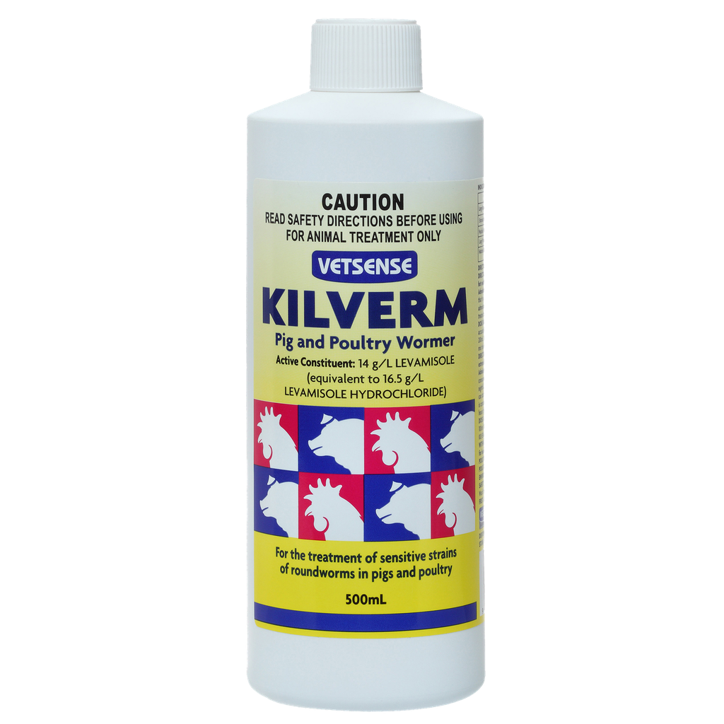 Kilverm Pig and Poultry Wormer 500ml