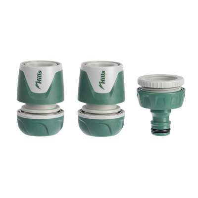 Hills Hose Fitting Set 3Pc 12mm