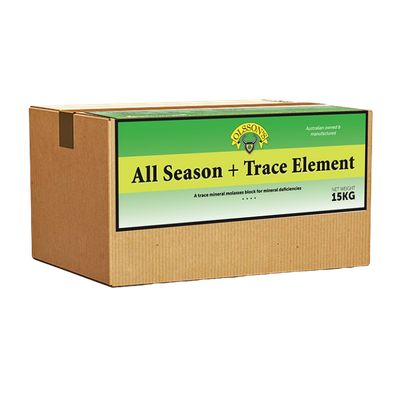 Olsson All Season + Trace Element With Bio Char Block 15Kg
