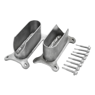 Cattle RailTight End Bracket Rotech 115mm x 42 Pair