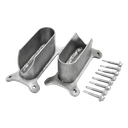 Cattle RailTight End Bracket Rotech 115mm x 42 Pair