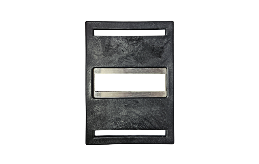 Titan Rail Stainless Steel Joining Black Buckle Each 10593