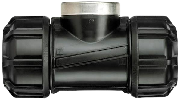 Tee FI Metric 32 x 32 x 3/4" Philmac