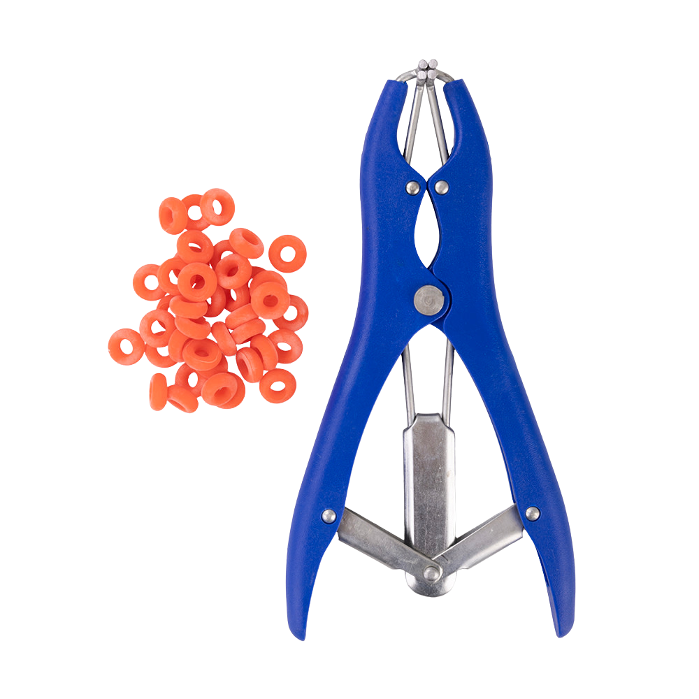 Castration Ring Applicator Plastic comes with Rings