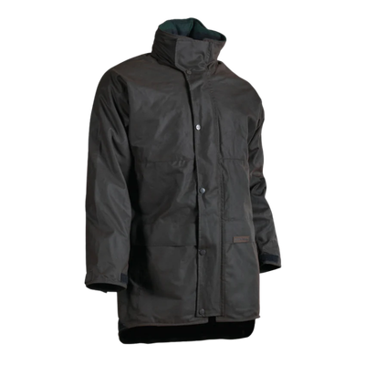 Oilskin Brown Wool Lined Pursuits Coat
