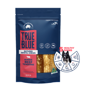 [TBAUSBEEFTEND3PK] True Blue Aussie Beef Tendons 3pk