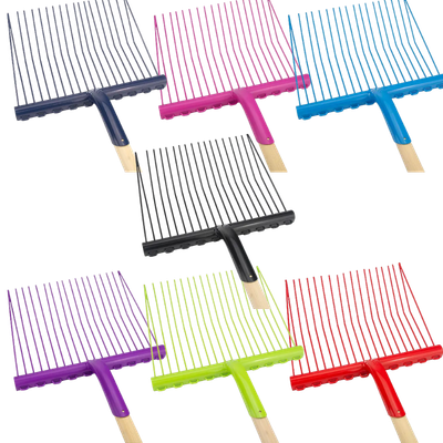 Metal Stable Rake/Fork - Wooden Handle