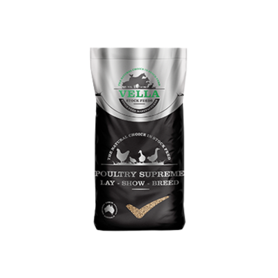 [LAYVELLPS20KG] Vella Poultry Supreme Short Cut Layer Pellet 20kg