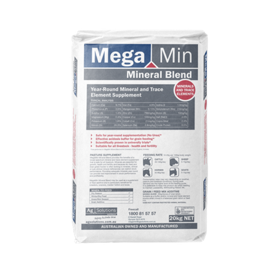 [AGSMMLSO20KG] MegaMin Loose Supplement Original Mineral Blend 20kg