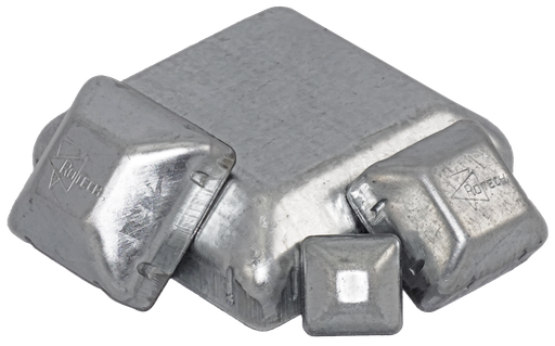 [POSTCAP100SQGB] Post Cap 100mm Square Galvabond