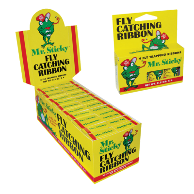 [MRSTICKY] Fly Catching Ribbon Mr Sticky 4 Pack