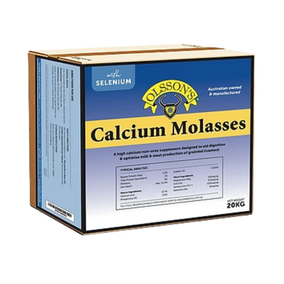 [BLOCKCMSEL20KG] Olsson Calcium Molasses + Selenium Block 20 Kg