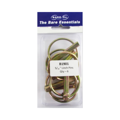 [B1901] Bare essentials Linch Pins B3 6pk Bare Co