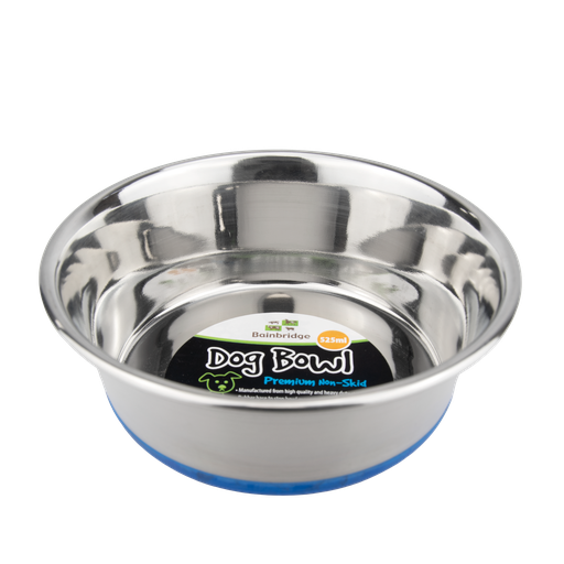 [A7075] Bainbridge Dog Bowl Stainless Steel Non-Skid Base 1.9L