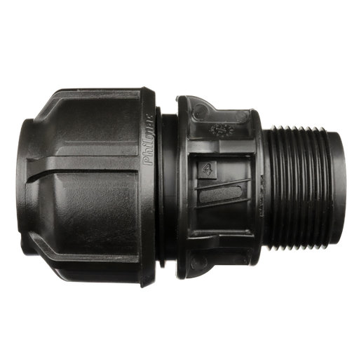 [70722200] End Connector Metric 20x3/4" MI Philmac